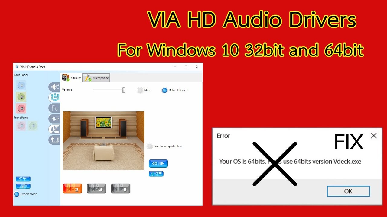 installer via hd audio deck for windows
